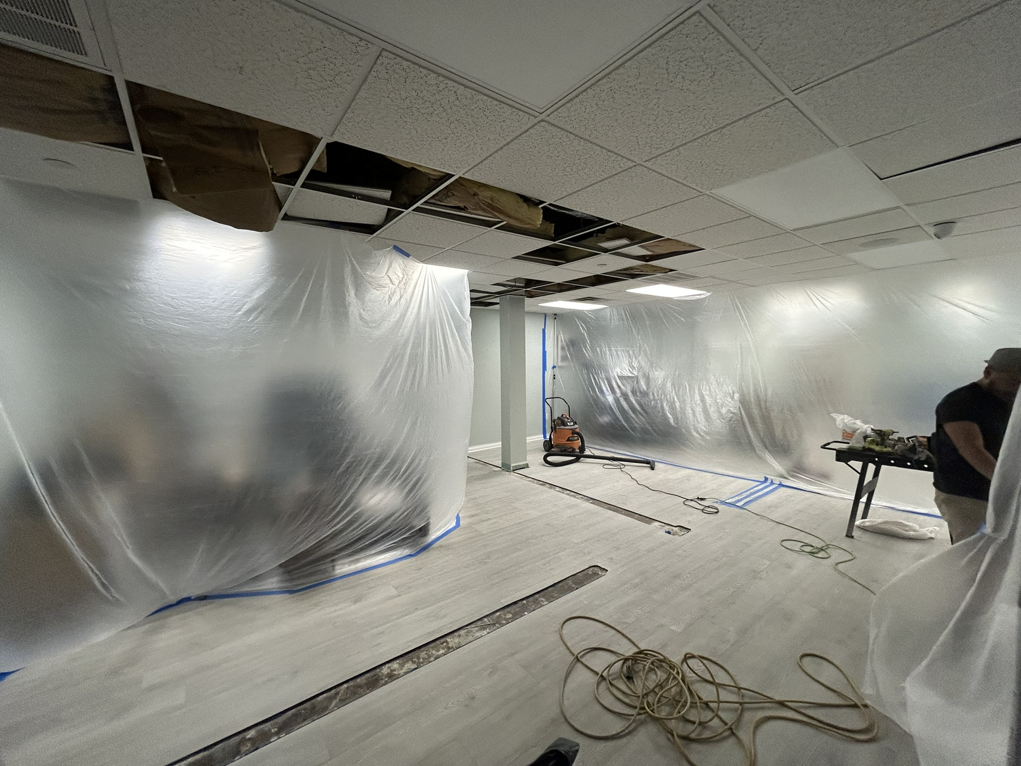 Studio — main floor before renovation